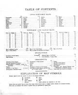 Table of Contents, Richland County 1897 Microfilm